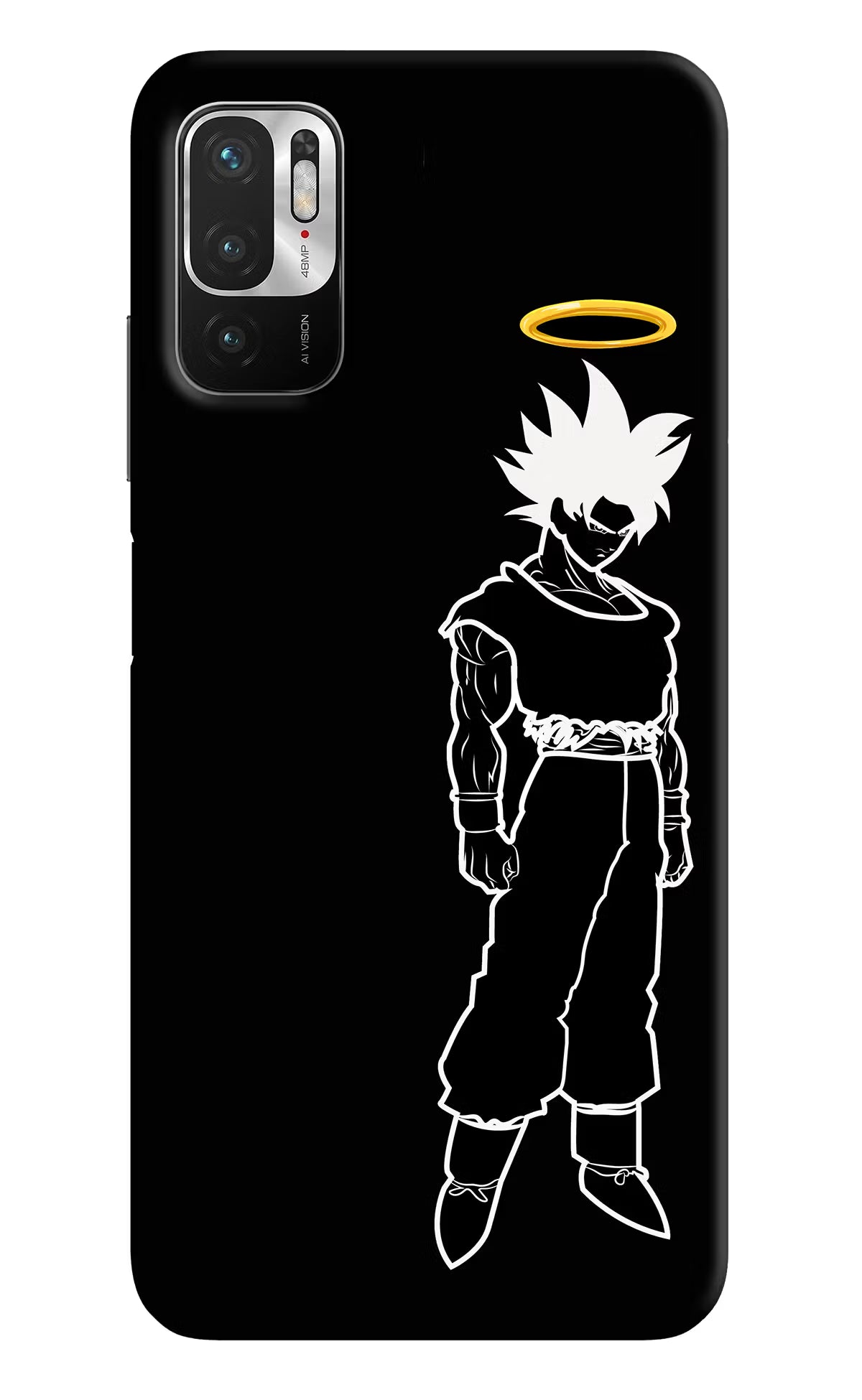 DBS Character Redmi Note 10T 5G Hard Case Back Cover by Casekaro
