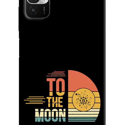 To the Moon Redmi Note 10T 5G Hard Case Back Cover by Casekaro