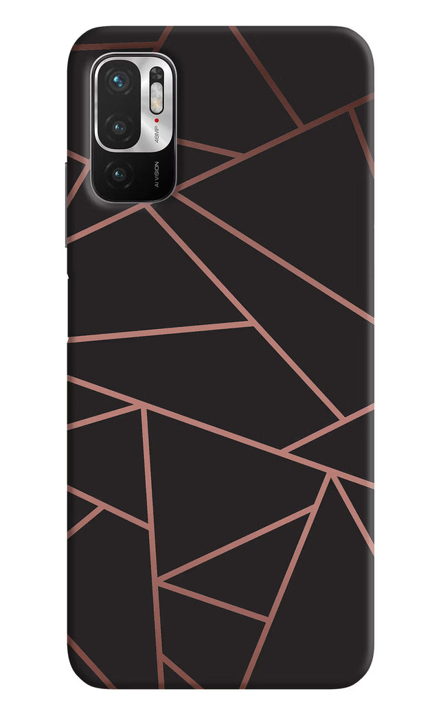 Geometric Pattern Redmi Note 10T 5G Hard Case Back Cover by Casekaro