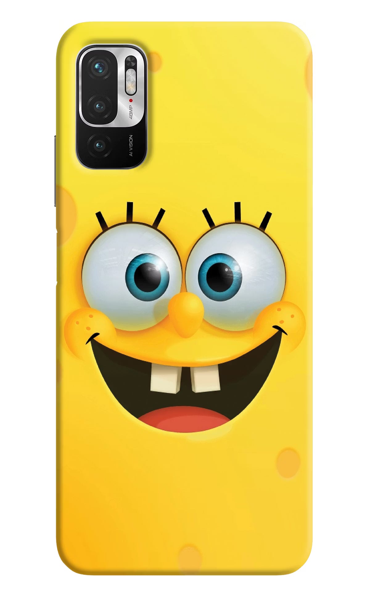 Sponge 1 Redmi Note 10T 5G Hard Case Back Cover by Casekaro