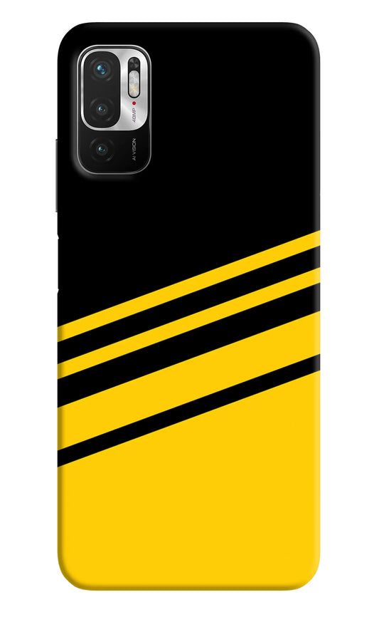 Yellow Shades Redmi Note 10T 5G Hard Case Back Cover by Casekaro