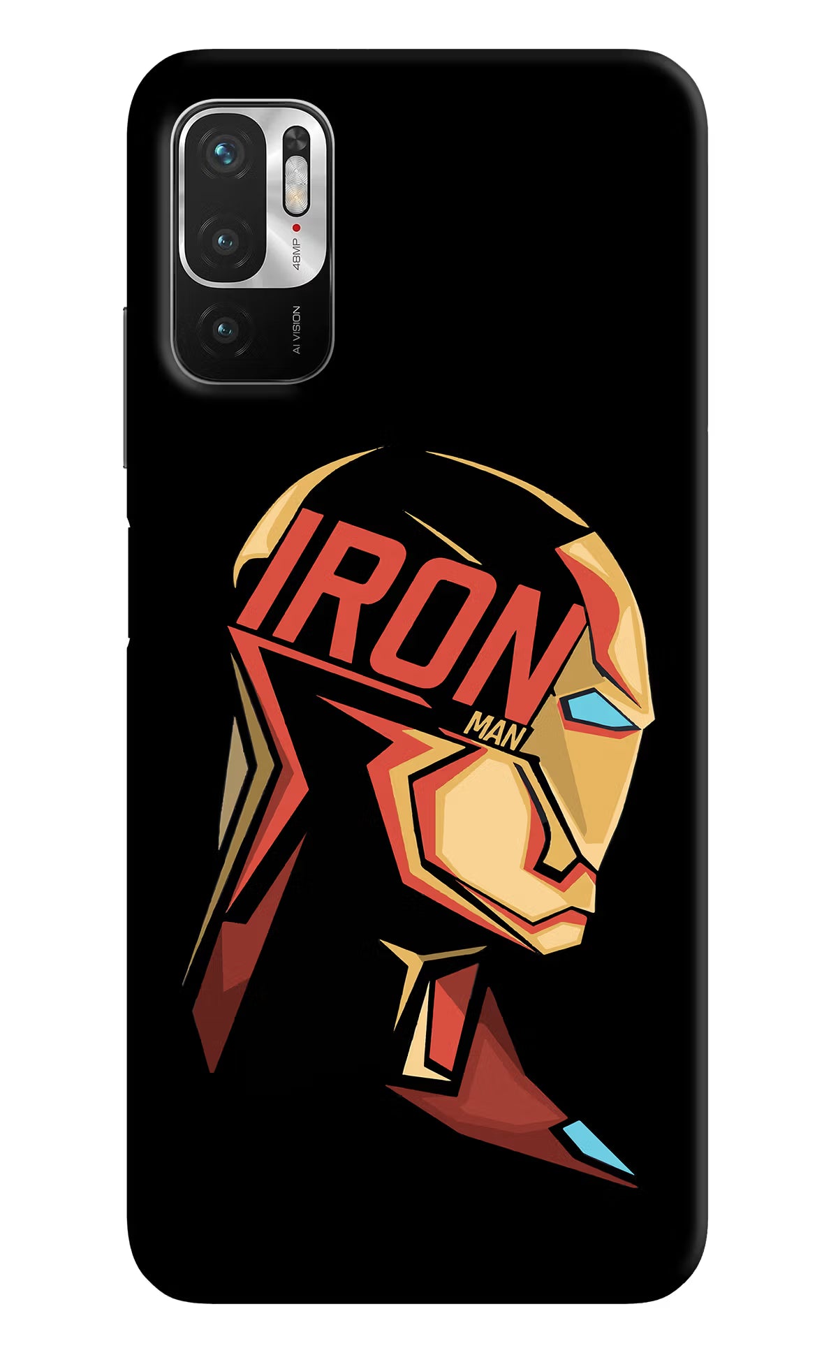 IronMan Redmi Note 10T 5G Hard Case Back Cover by Casekaro