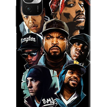 Rappers Redmi Note 10T 5G Hard Case Back Cover by Casekaro