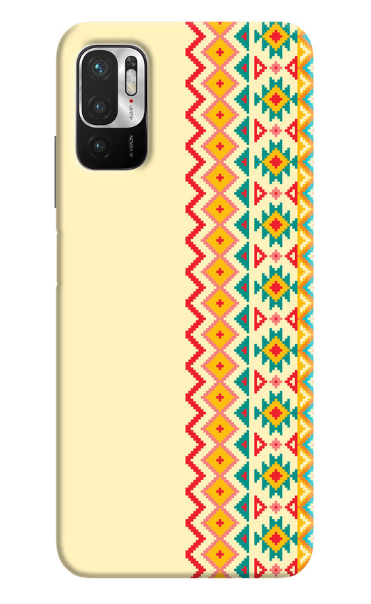 Ethnic Seamless Redmi Note 10T 5G Hard Case Back Cover by Casekaro