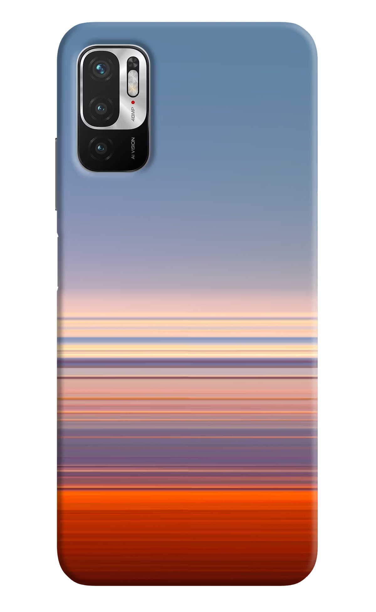 Morning Colors Redmi Note 10T 5G Hard Case Back Cover by Casekaro