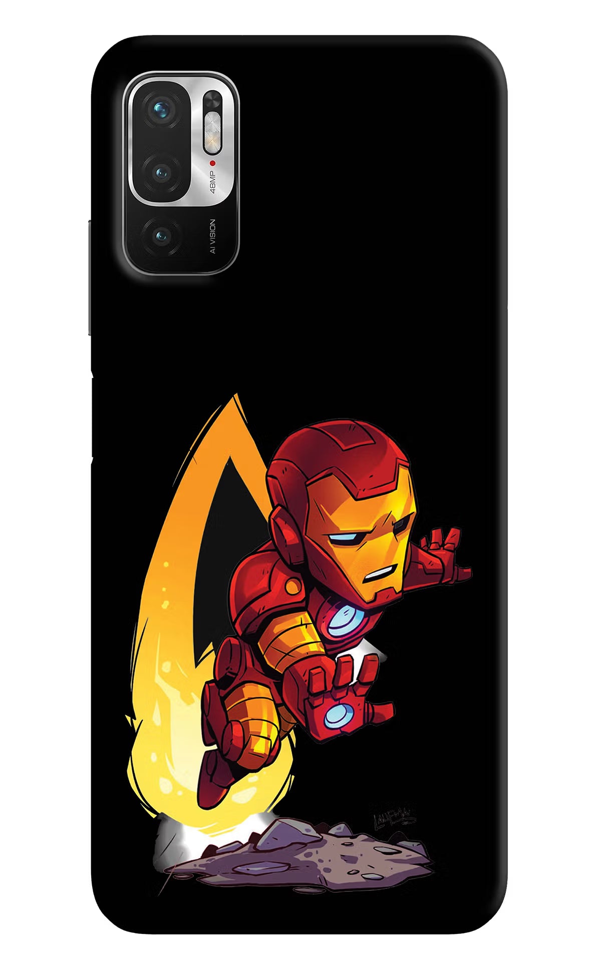 IronMan Redmi Note 10T 5G Hard Case Back Cover by Casekaro
