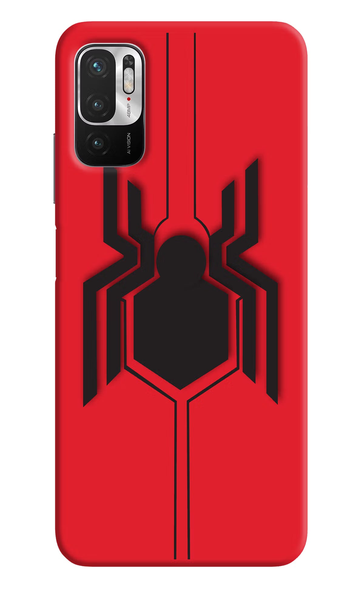 Spider Redmi Note 10T 5G Hard Case Back Cover by Casekaro