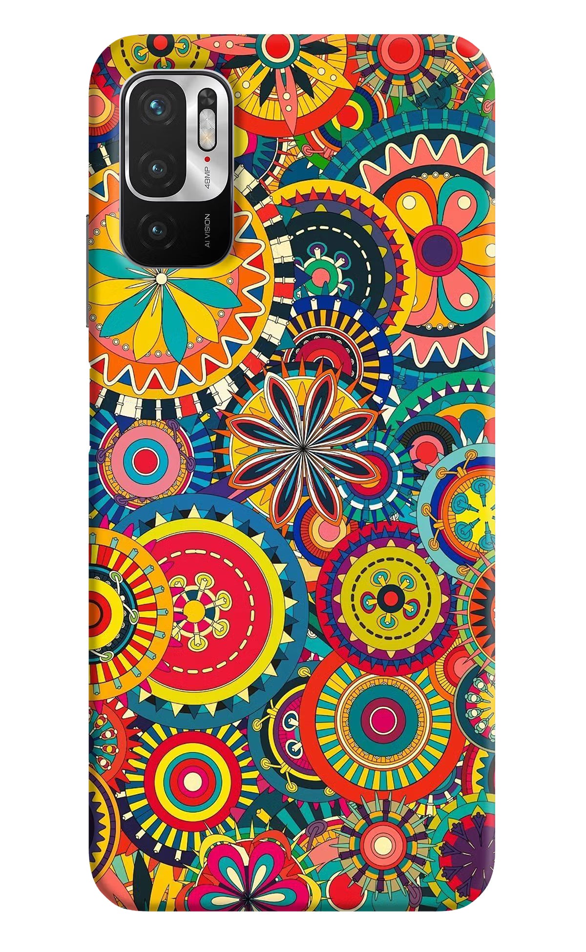Gol Gol Art Redmi Note 10T 5G Hard Case Back Cover by Casekaro