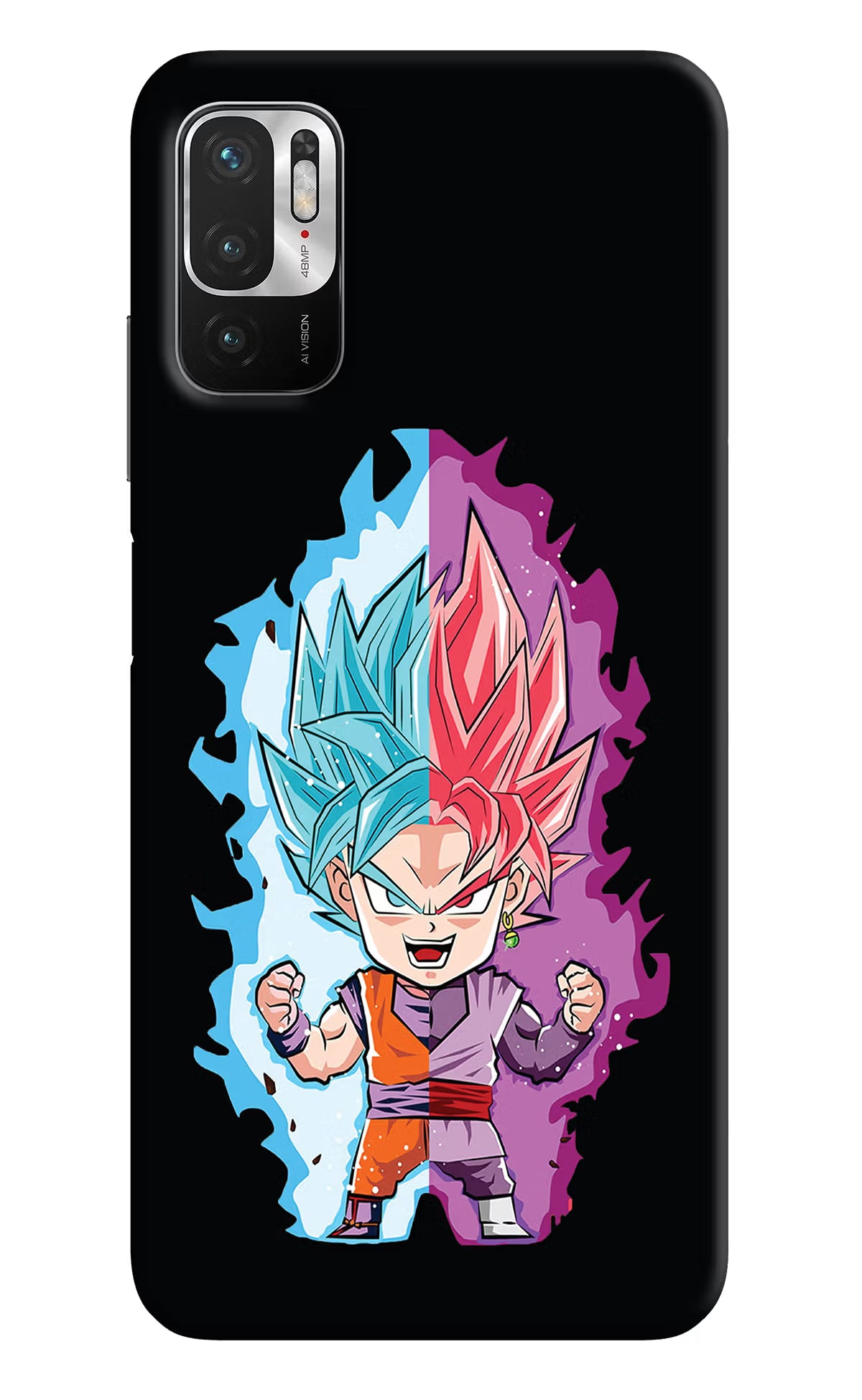 Chota Goku Redmi Note 10T 5G Hard Case Back Cover by Casekaro