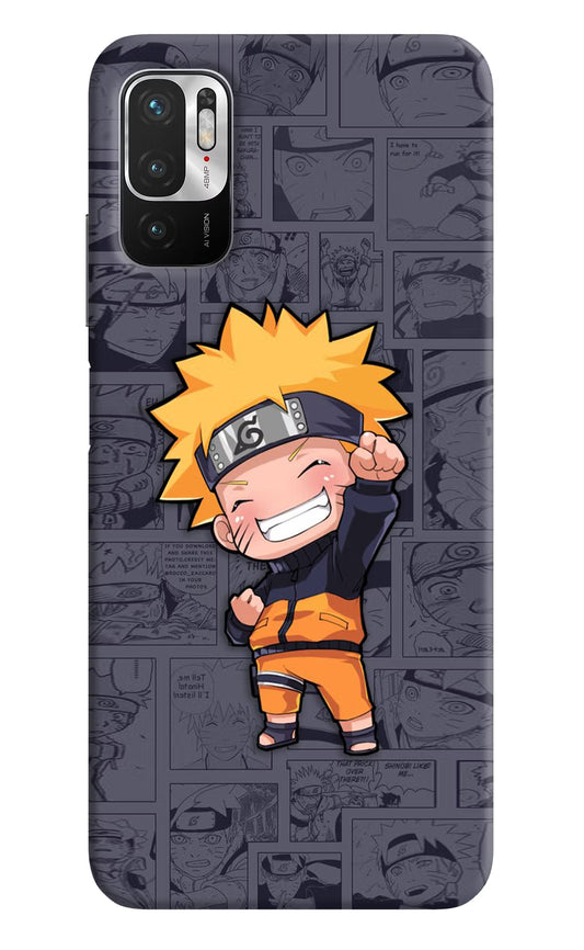 Chota Naruto Redmi Note 10T 5G Hard Case Back Cover by Casekaro