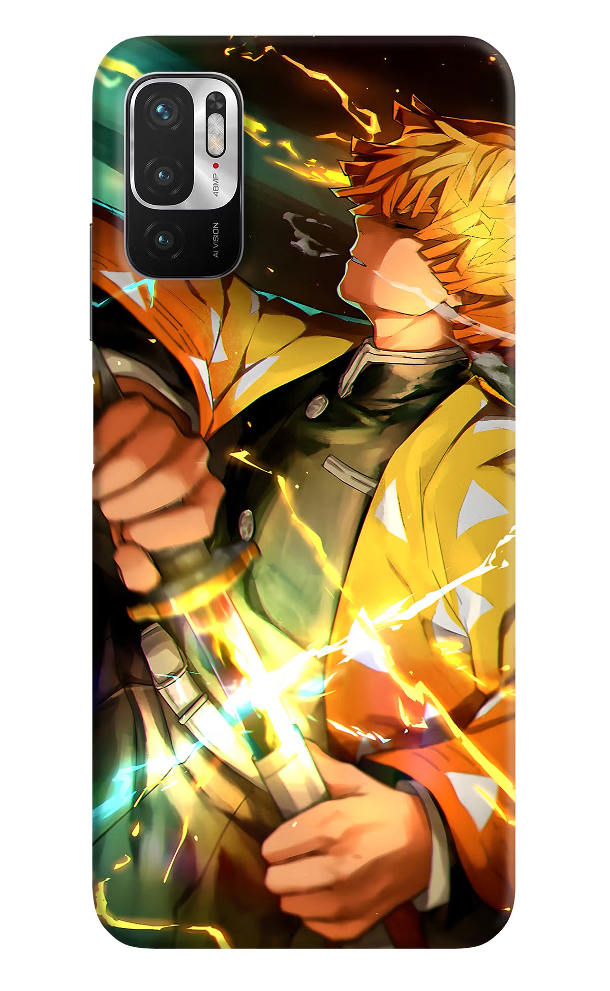 Demon Slayer Redmi Note 10T 5G Hard Case Back Cover by Casekaro
