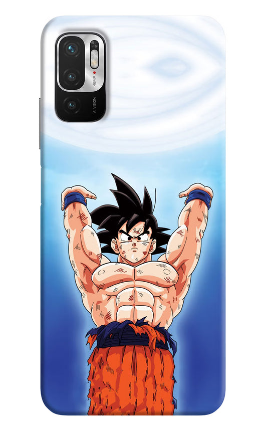 Goku Power Redmi Note 10T 5G Hard Case Back Cover by Casekaro