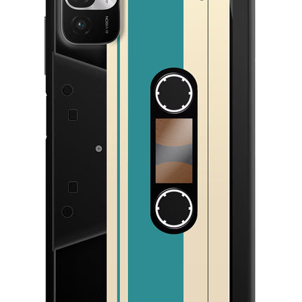 Cassette Redmi Note 10T 5G Hard Case Back Cover by Casekaro