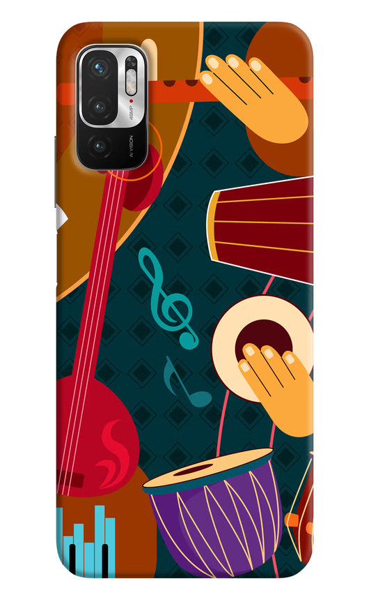 Music Instrument Redmi Note 10T 5G Hard Case Back Cover by Casekaro