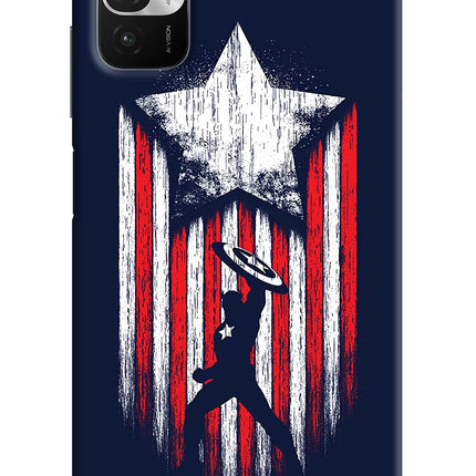Captain America Marvel Art Redmi Note 10T 5G Hard Case Back Cover by Casekaro