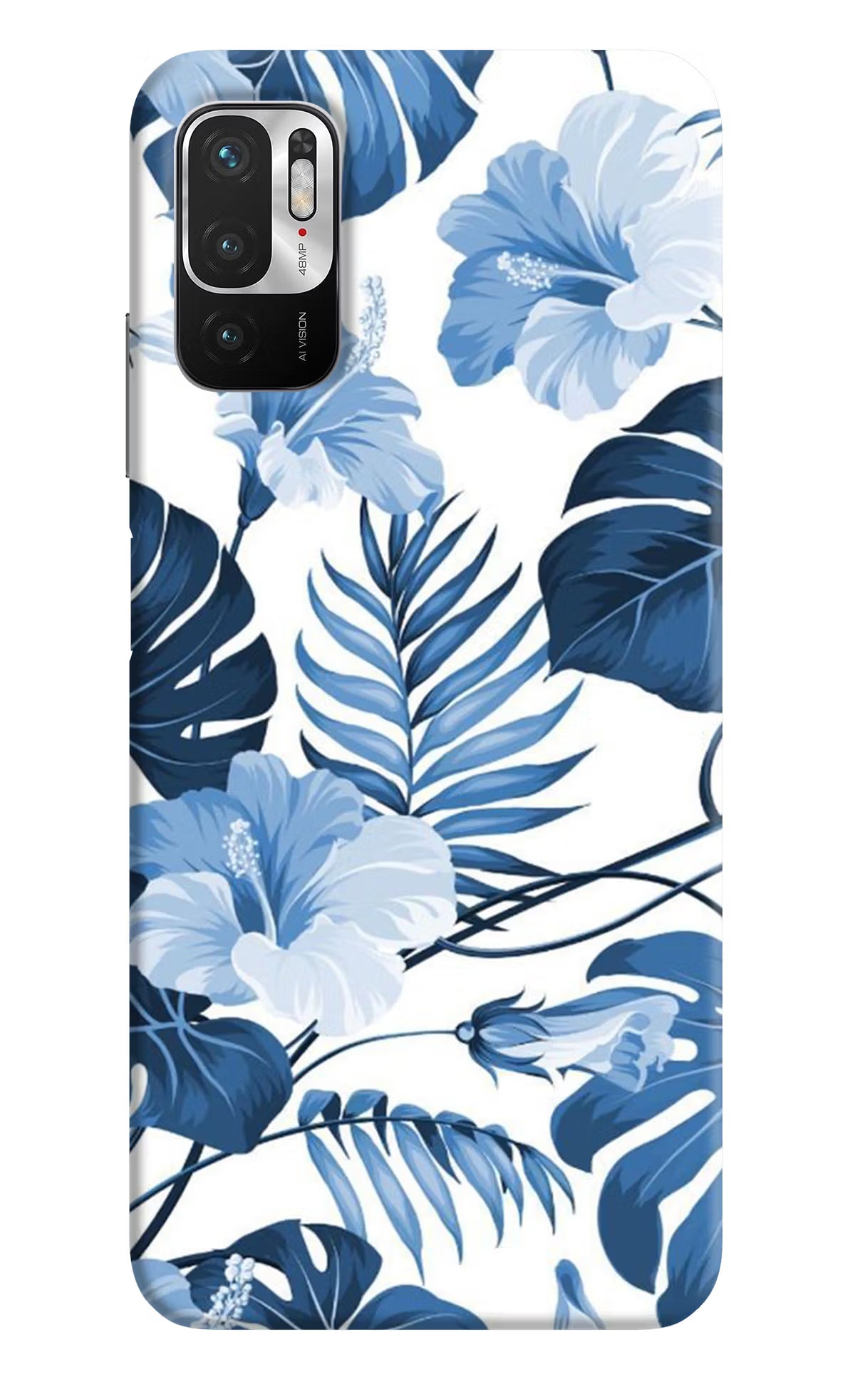Fabric Art Redmi Note 10T 5G Hard Case Back Cover by Casekaro