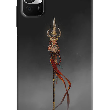 Shiv Trishul Redmi Note 10T 5G Hard Case Back Cover by Casekaro
