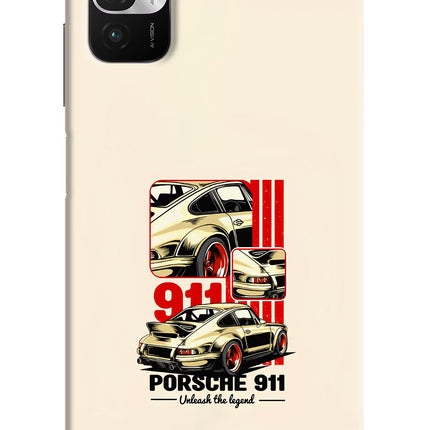 Classic Porsche 911 Redmi Note 10T 5G Hard Case Back Cover by Casekaro