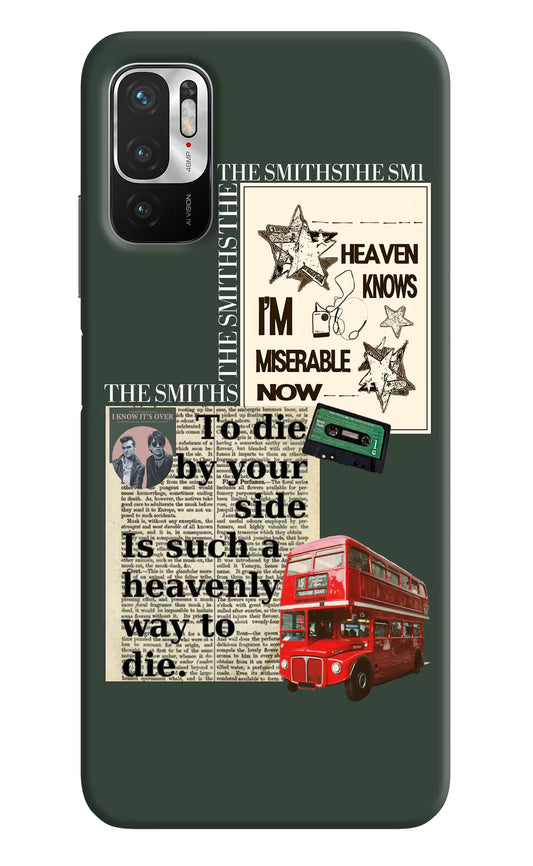 The Smiths Redmi Note 10T 5G Hard Case Back Cover by Casekaro