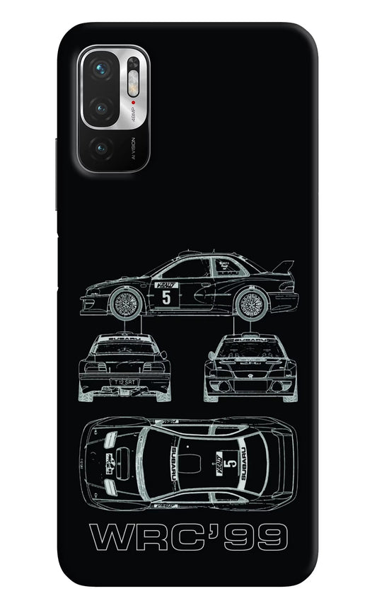 WRC'99 Redmi Note 10T 5G Hard Case Back Cover by Casekaro