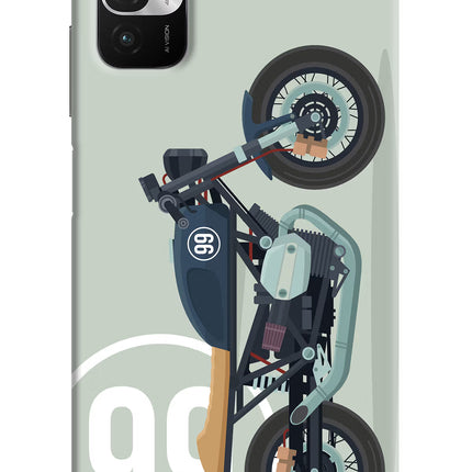 Classic Cafe Racer 99 Redmi Note 10T 5G Hard Case Back Cover by Casekaro