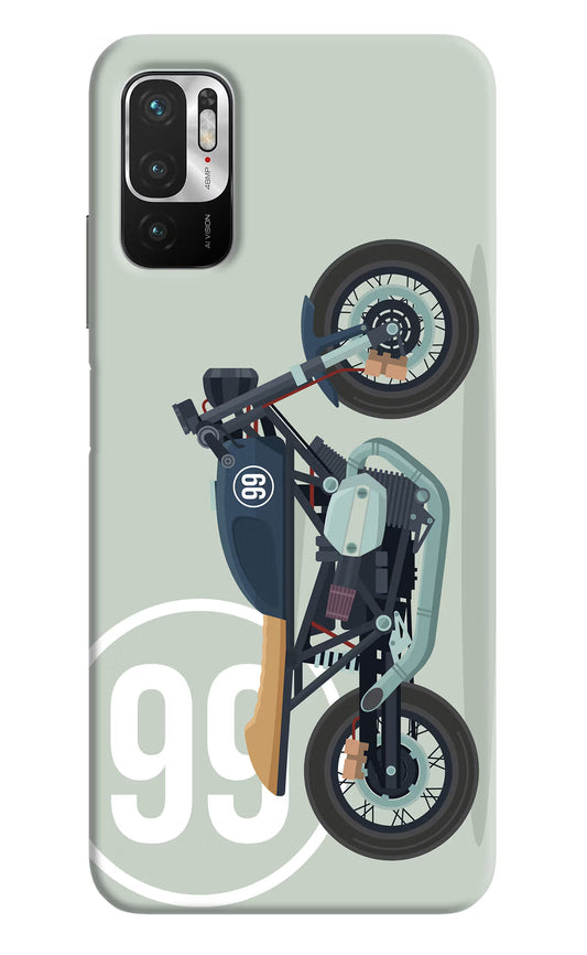 Classic Cafe Racer 99 Redmi Note 10T 5G Hard Case Back Cover by Casekaro