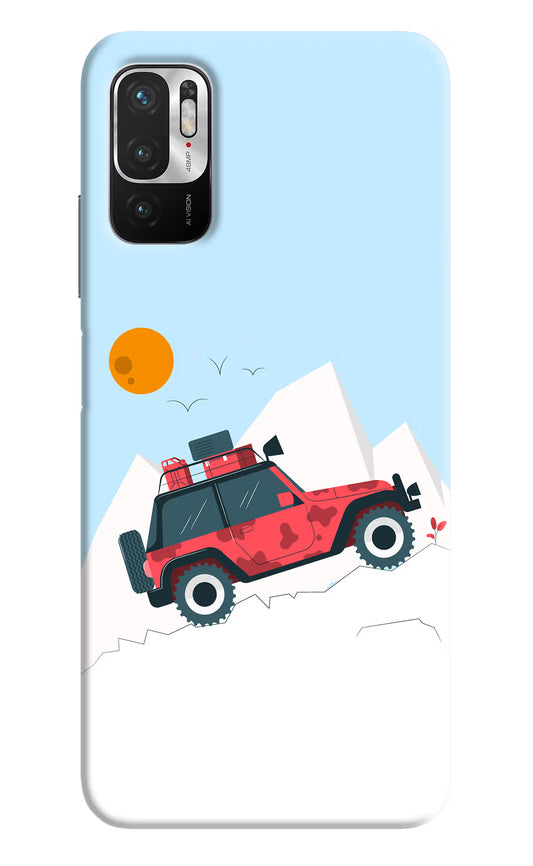 Mountain Trail Beast Redmi Note 10T 5G Hard Case Back Cover by Casekaro