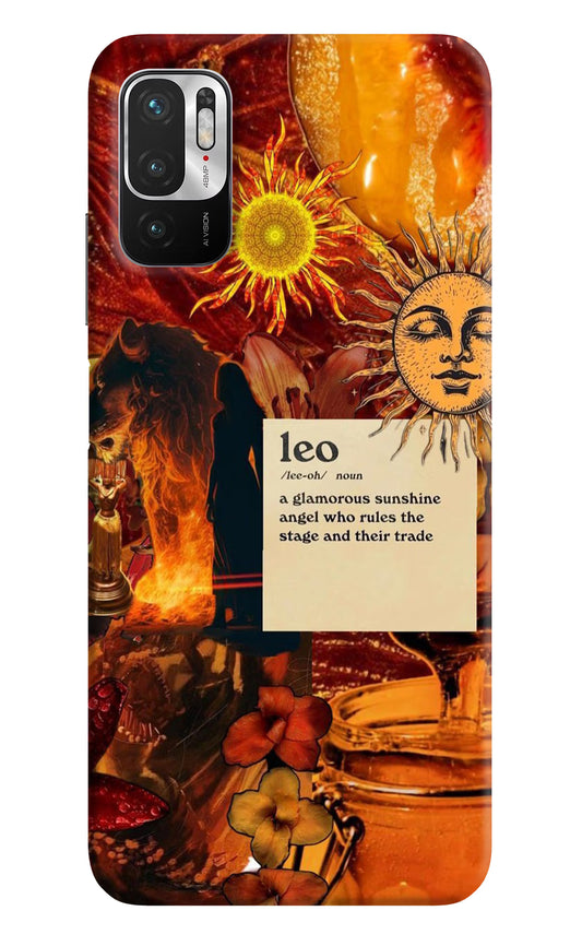 Leo Zodiac Redmi Note 10T 5G Hard Case Back Cover by Casekaro