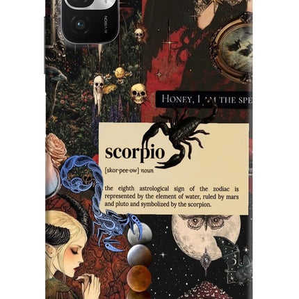 Scorpio Zodiac Redmi Note 10T 5G Hard Case Back Cover by Casekaro