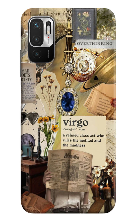 Virgo Zodiac Redmi Note 10T 5G Hard Case Back Cover by Casekaro