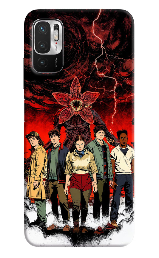 Ordinary Things Characters Redmi Note 10T 5G Hard Case Back Cover by Casekaro