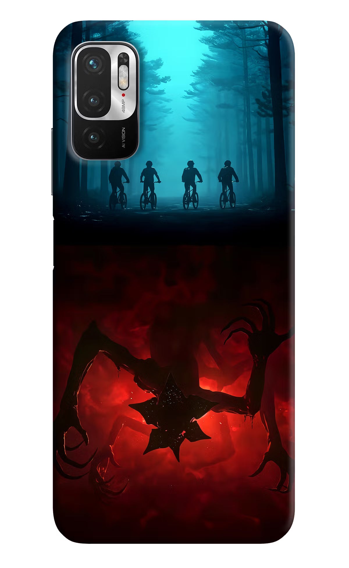 Ordinary Things Downside Up Redmi Note 10T 5G Hard Case Back Cover by Casekaro