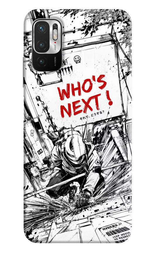 Who's Next Redmi Note 10T 5G Hard Case Back Cover by Casekaro
