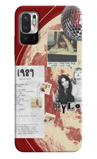 Taylor Swift Redmi Note 10T 5G Hard Case Back Cover by Casekaro