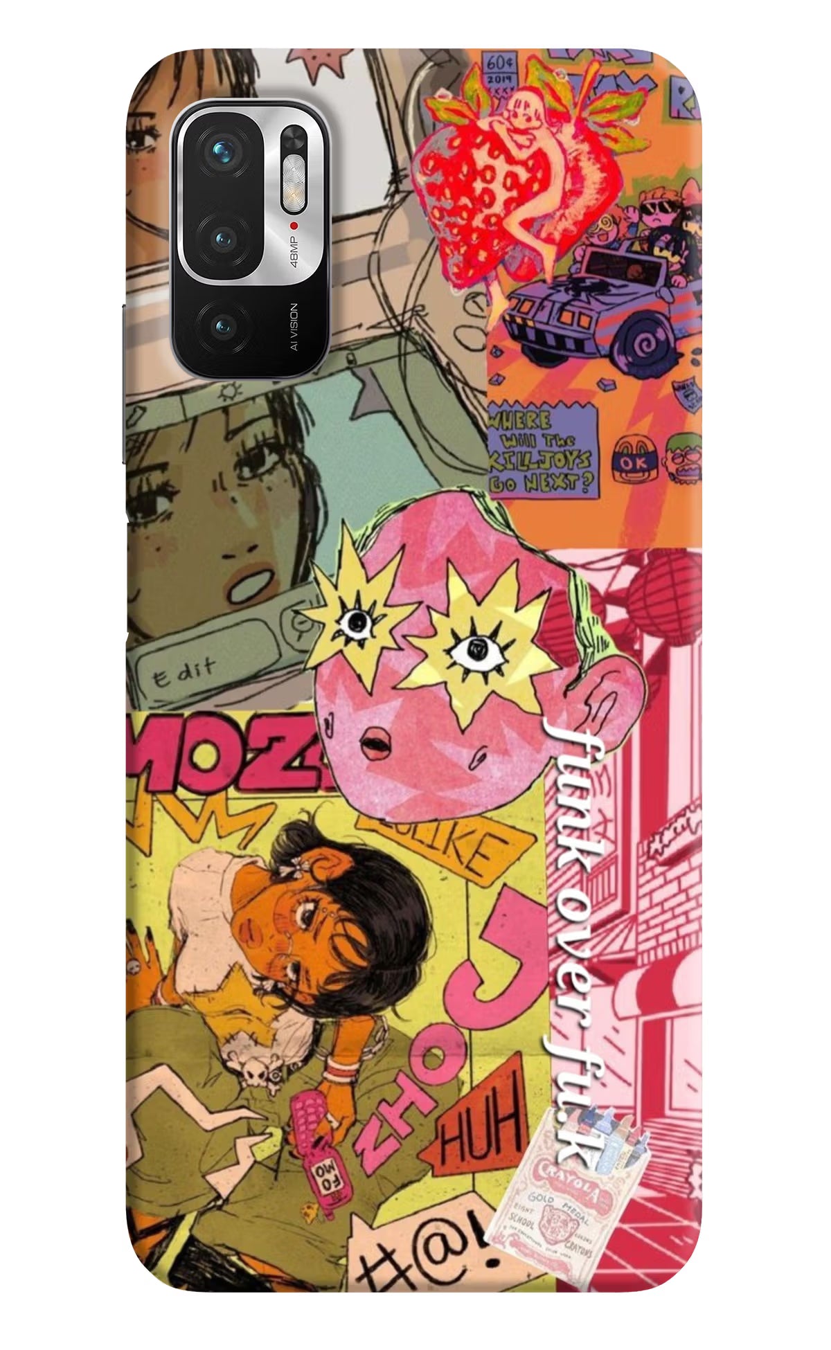 Funkover Redmi Note 10T 5G Back Cover