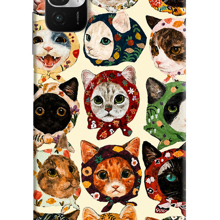 Cool Cat Redmi Note 10T 5G Hard Case Back Cover by Casekaro