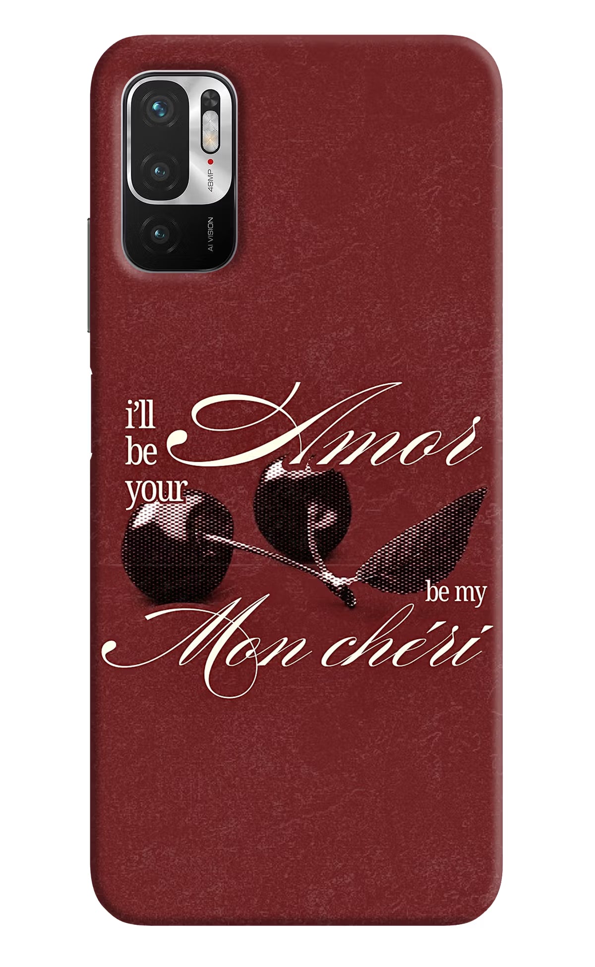 Velvet Cherry Redmi Note 10T 5G Back Cover
