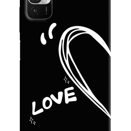 Love Line Redmi Note 10T 5G Hard Case Back Cover by Casekaro