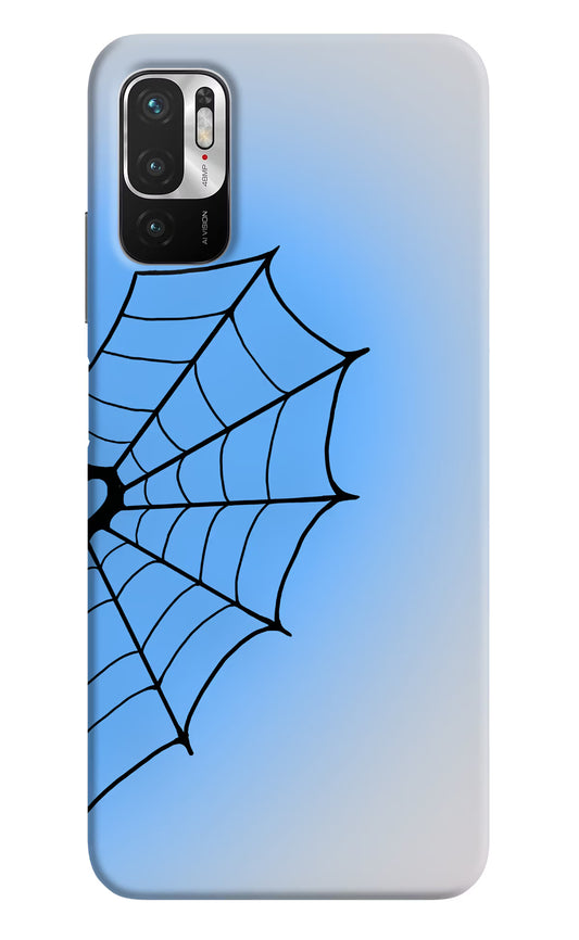 Blue Web Redmi Note 10T 5G Hard Case Back Cover by Casekaro