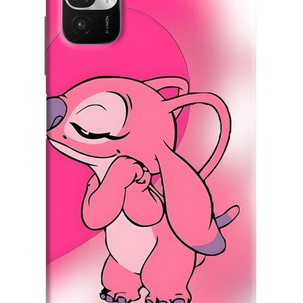Angel Hug Redmi Note 10T 5G Hard Case Back Cover by Casekaro