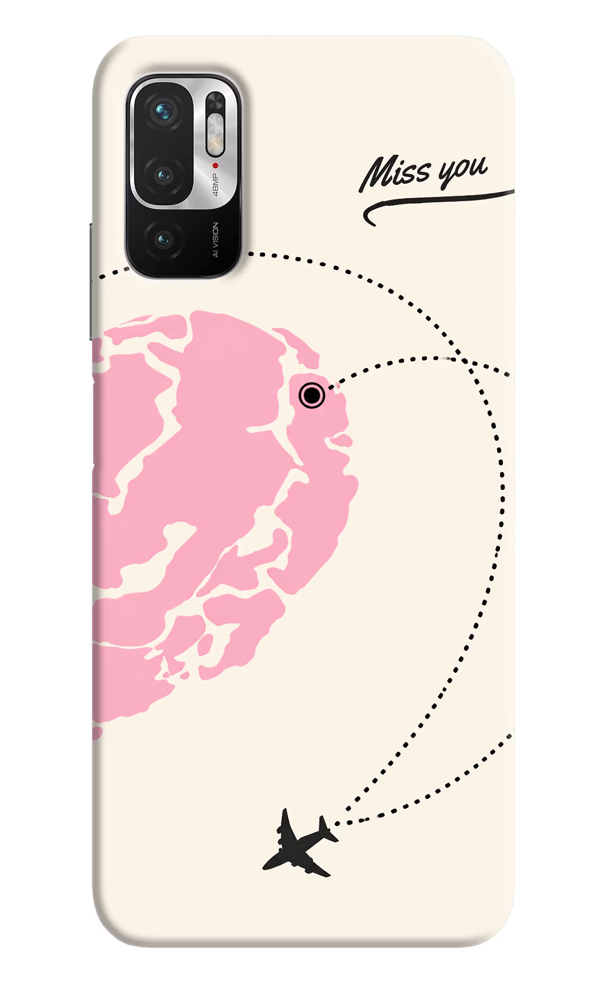 Miss Orbit Redmi Note 10T 5G Back Cover