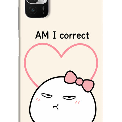 Always Right Redmi Note 10T 5G Hard Case Back Cover by Casekaro