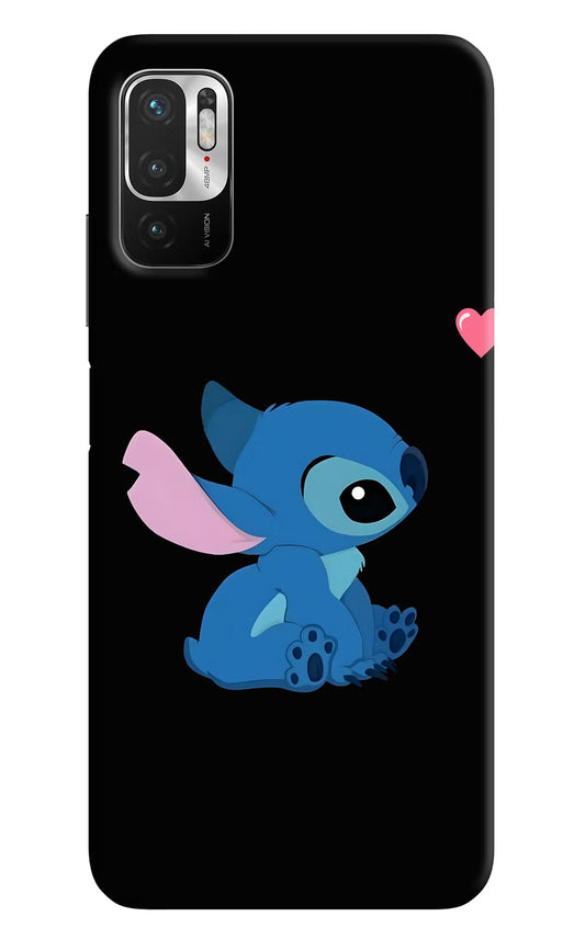 Stitch Crush Redmi Note 10T 5G Hard Case Back Cover by Casekaro