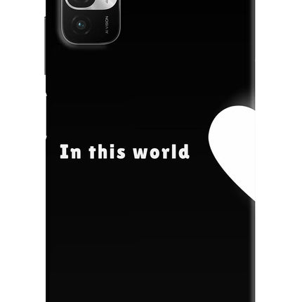 This World Redmi Note 10T 5G Hard Case Back Cover by Casekaro