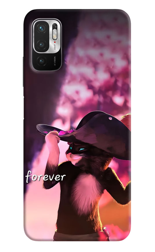 Forever Cat Redmi Note 10T 5G Hard Case Back Cover by Casekaro