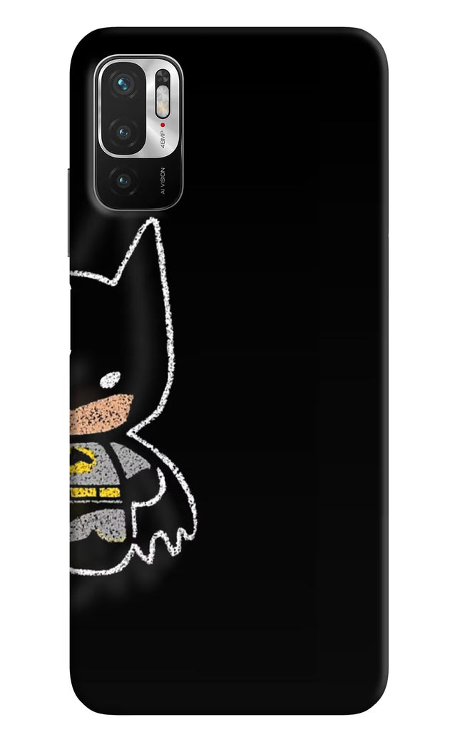 Bat Kitty Redmi Note 10T 5G Hard Case Back Cover by Casekaro