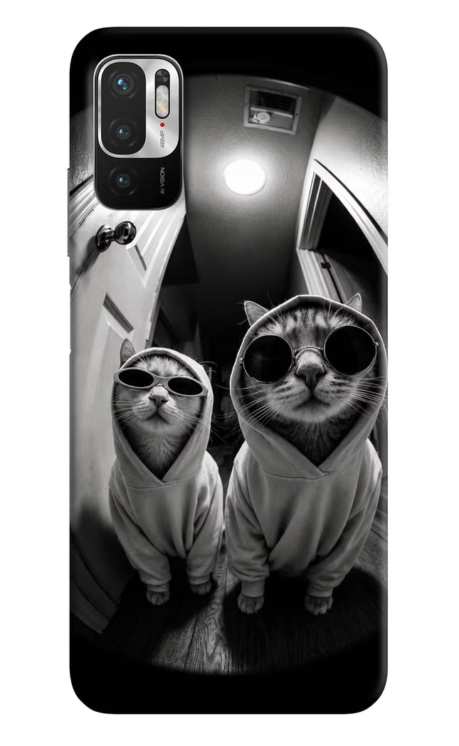 Hood Cats Redmi Note 10T 5G Hard Case Back Cover by Casekaro