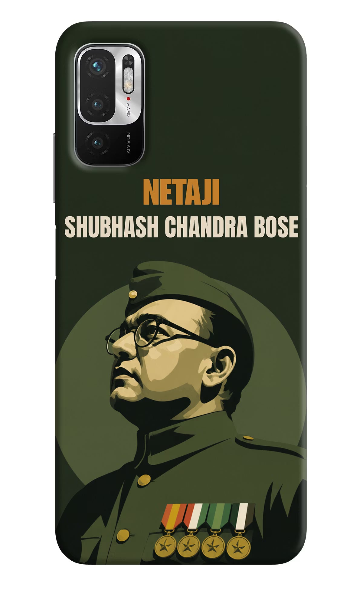 Netaji Legacy Redmi Note 10T 5G Back Cover