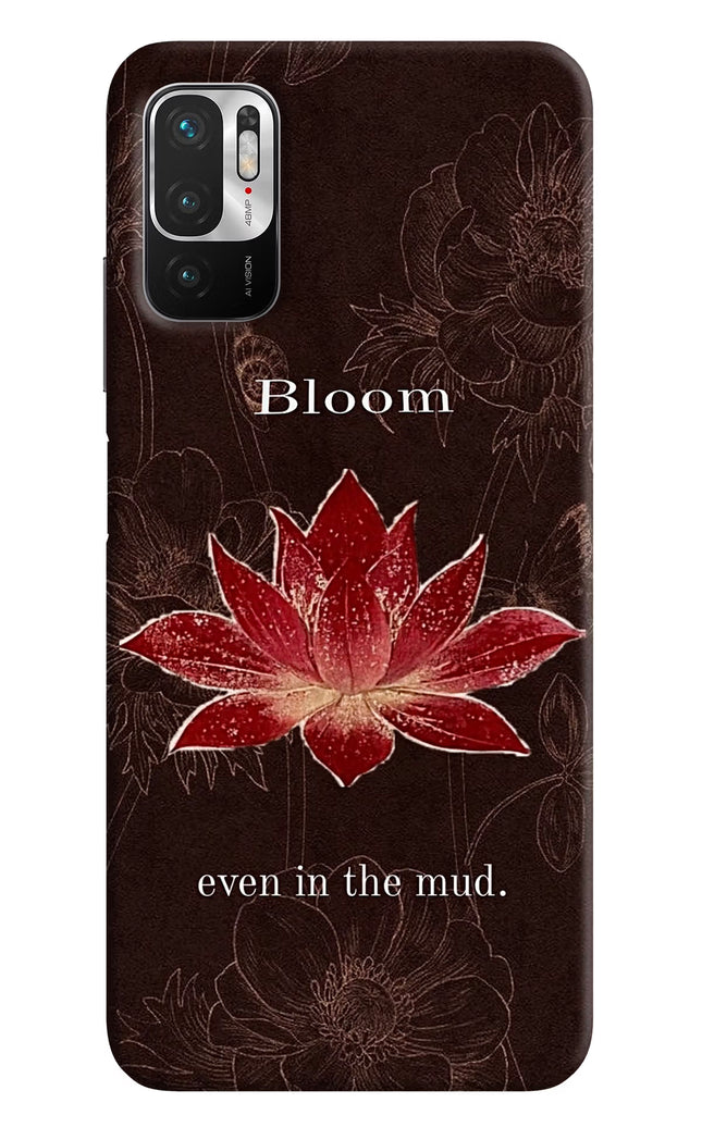 Bloom Redmi Note 10T 5G Hard Case Back Cover by Casekaro