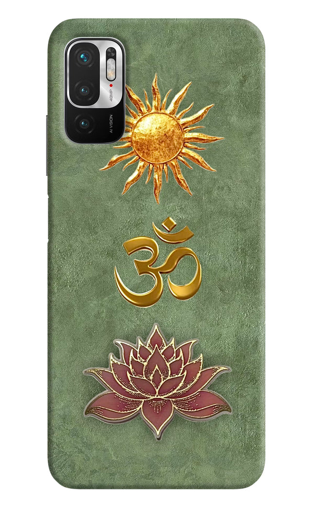 Om & Lotus Redmi Note 10T 5G Back Cover